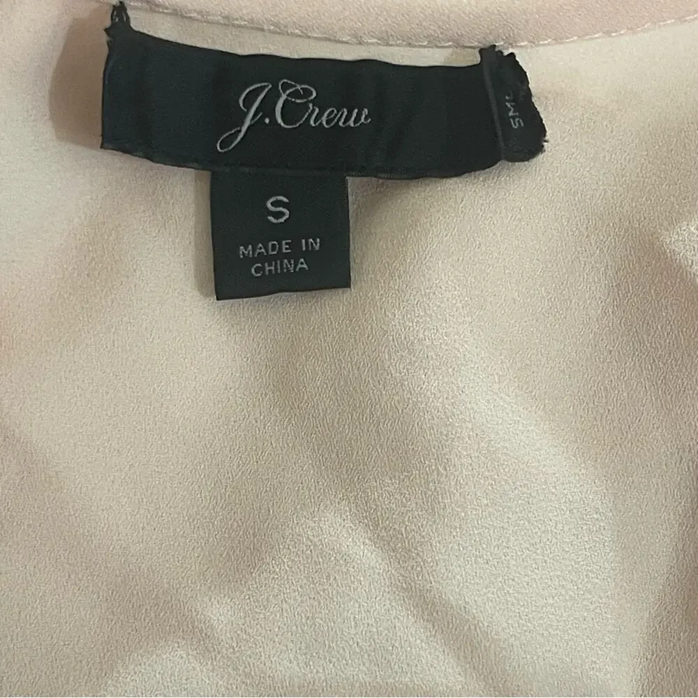 J‎ Crew sheer tank top size small